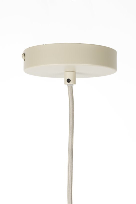 Suspension en métal beige 26,5cm Alba - The Cool Republic - The Cool Republic