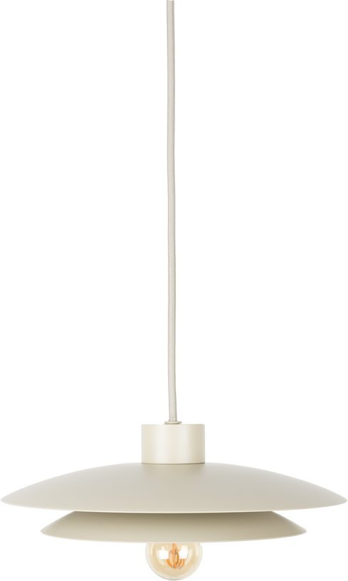 Suspension en métal beige 26,5cm Alba - The Cool Republic - The Cool Republic