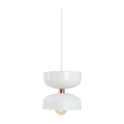Suspension en métal blanc 22,5 cm Woman - Custom Form - The Cool Republic