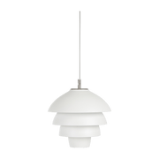 Suspension en métal blanc 24 cm Valencia - Belid - The Cool Republic