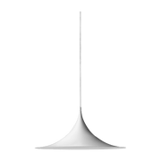 Suspension en métal blanc 30 cm Semi - Gubi - The Cool Republic