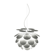White metal suspension lamp 53cm Discoco - Marset - The Cool Republic