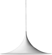 Suspension en métal blanc 60 cm Semi - Gubi - The Cool Republic