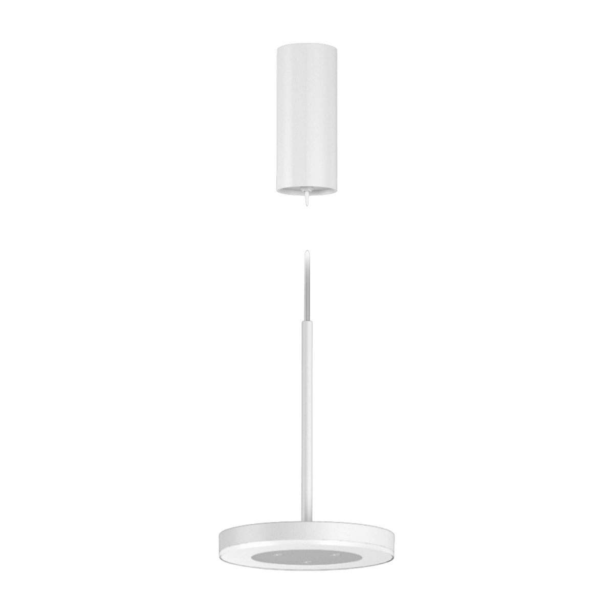 Bella white metal suspension lamp - Panzeri - The Cool Republic