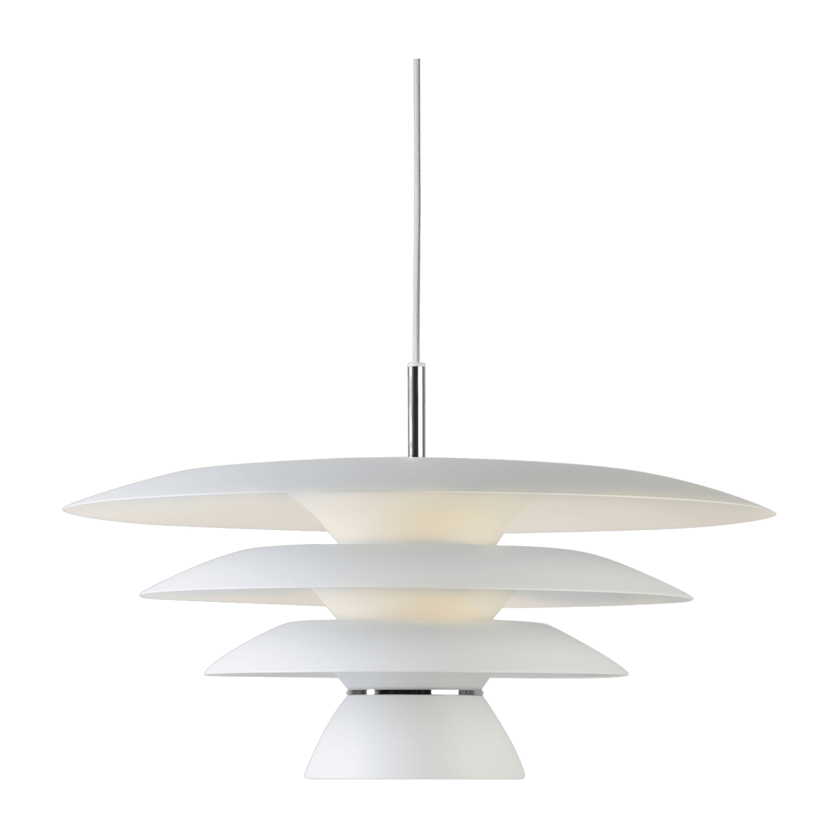 Suspension en métal blanc DaVinci - Belid - The Cool Republic