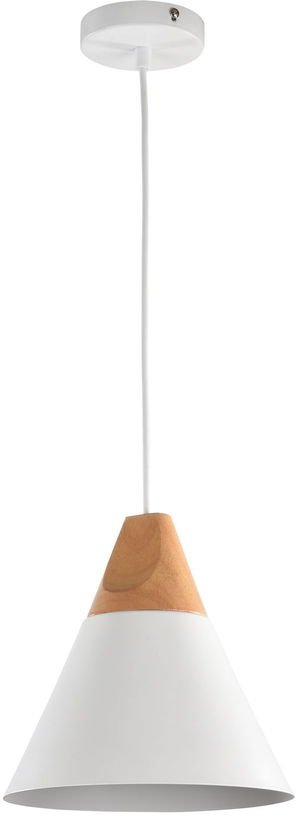 Suspension en métal blanche 22 cm Bicones - Maytoni - The Cool Republic