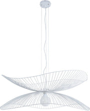 Suspension en métal blanche L Libellule - Forestier - The Cool Republic