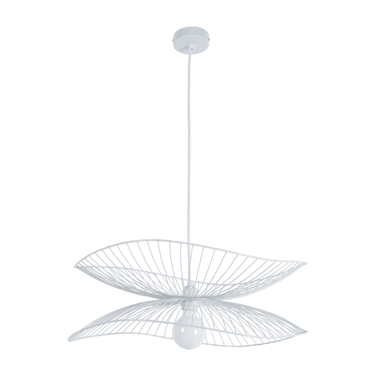 Suspension en métal blanche S Libellule - Forestier - The Cool Republic