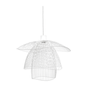 Suspension en métal blanche S Papillon - Forestier - The Cool Republic