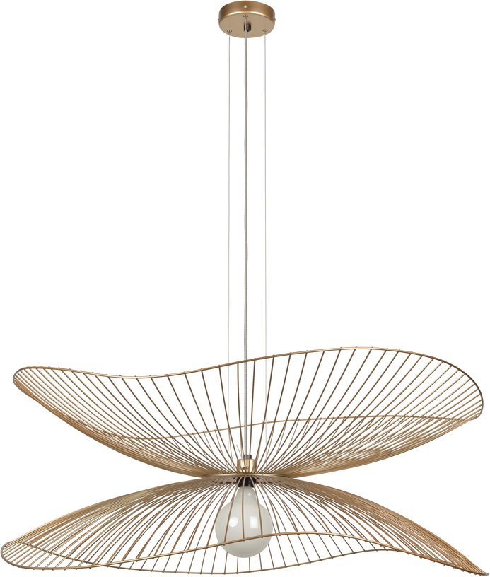 Suspension en métal champagne L Libellule - Forestier - The Cool Republic