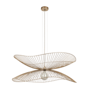 Suspension en métal champagne L Libellule - Forestier - The Cool Republic
