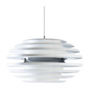 Suspension en métal chrome Ellipse - Belid - The Cool Republic