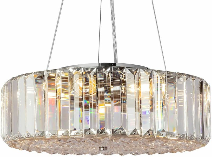 Suspension en métal chrome Recinto - Maytoni - The Cool Republic