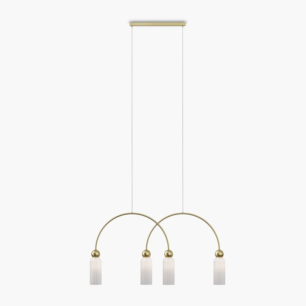 Suspension en métal doré 60x10x110cm Antic - Maytoni - The Cool Republic