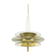 Suspension en métal doré 68 cm GRAVITY - Forestier - The Cool Republic