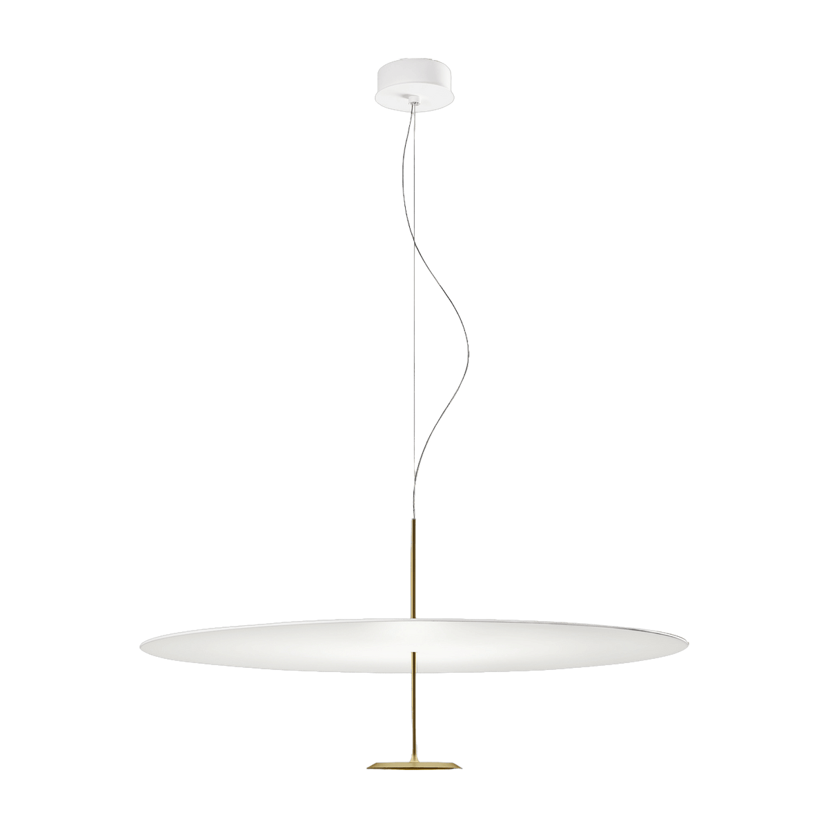 Suspension en métal doré Dot 800 - Lumina - The Cool Republic