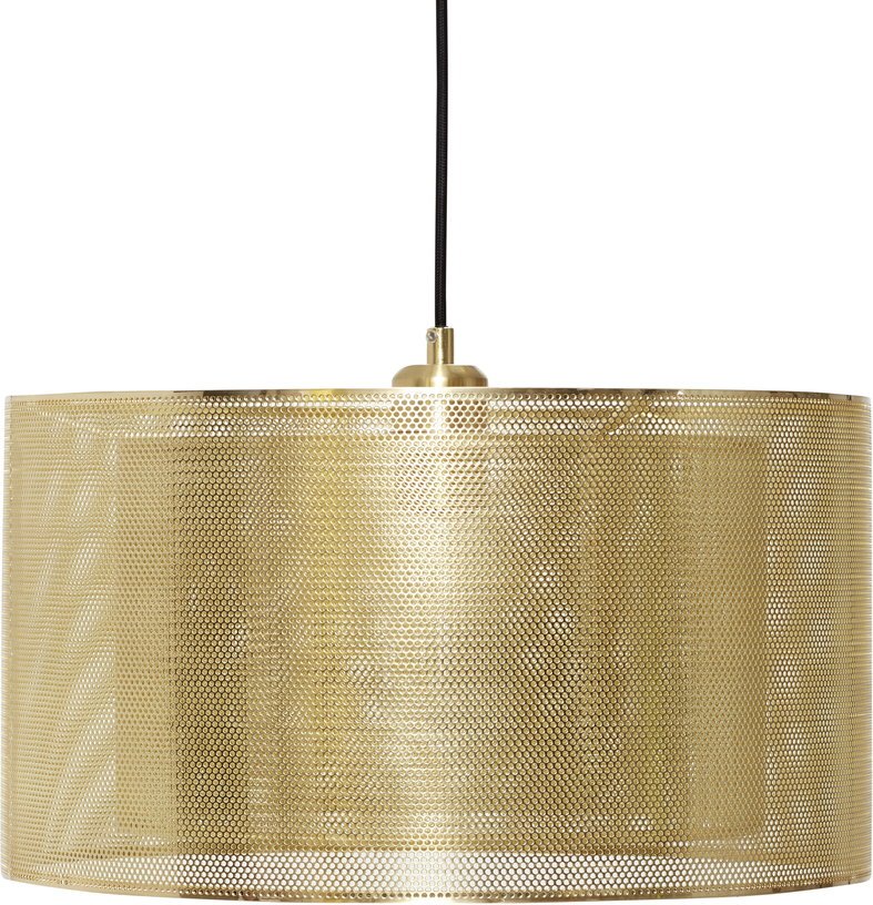 Suspension en métal dorée - Hübsch - The Cool Republic