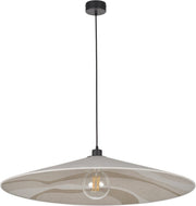Suspension en métal et en tissu beige 80 Sonia laudet - Market set - The Cool Republic