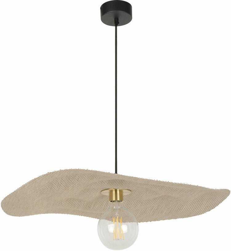 Suspension en métal et lin 68 cm Rivage - Market set - The Cool Republic