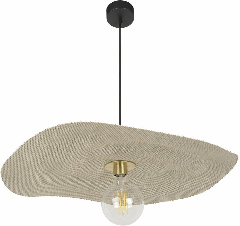 Suspension en métal et lin 68 cm Rivage - Market set - The Cool Republic