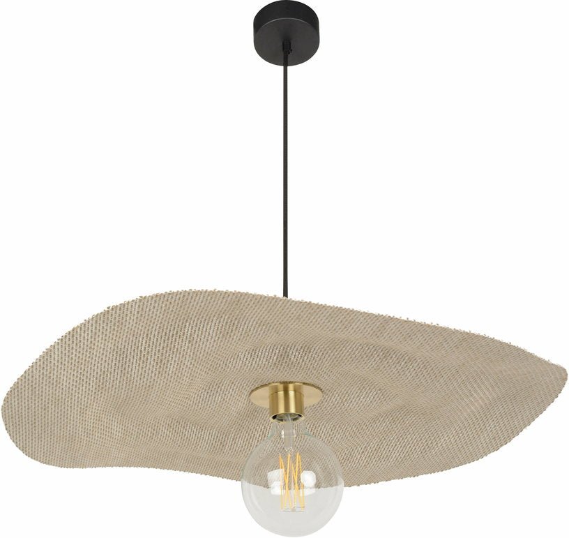 Suspension en métal et lin 68 cm Rivage - Market set - The Cool Republic