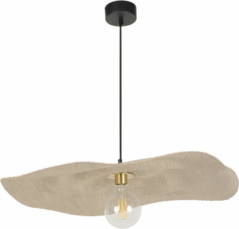 Suspension en métal et lin 78 cm Rivage - Market set - The Cool Republic
