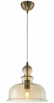 Suspension en métal et verre ambré Tone - Maytoni - The Cool Republic