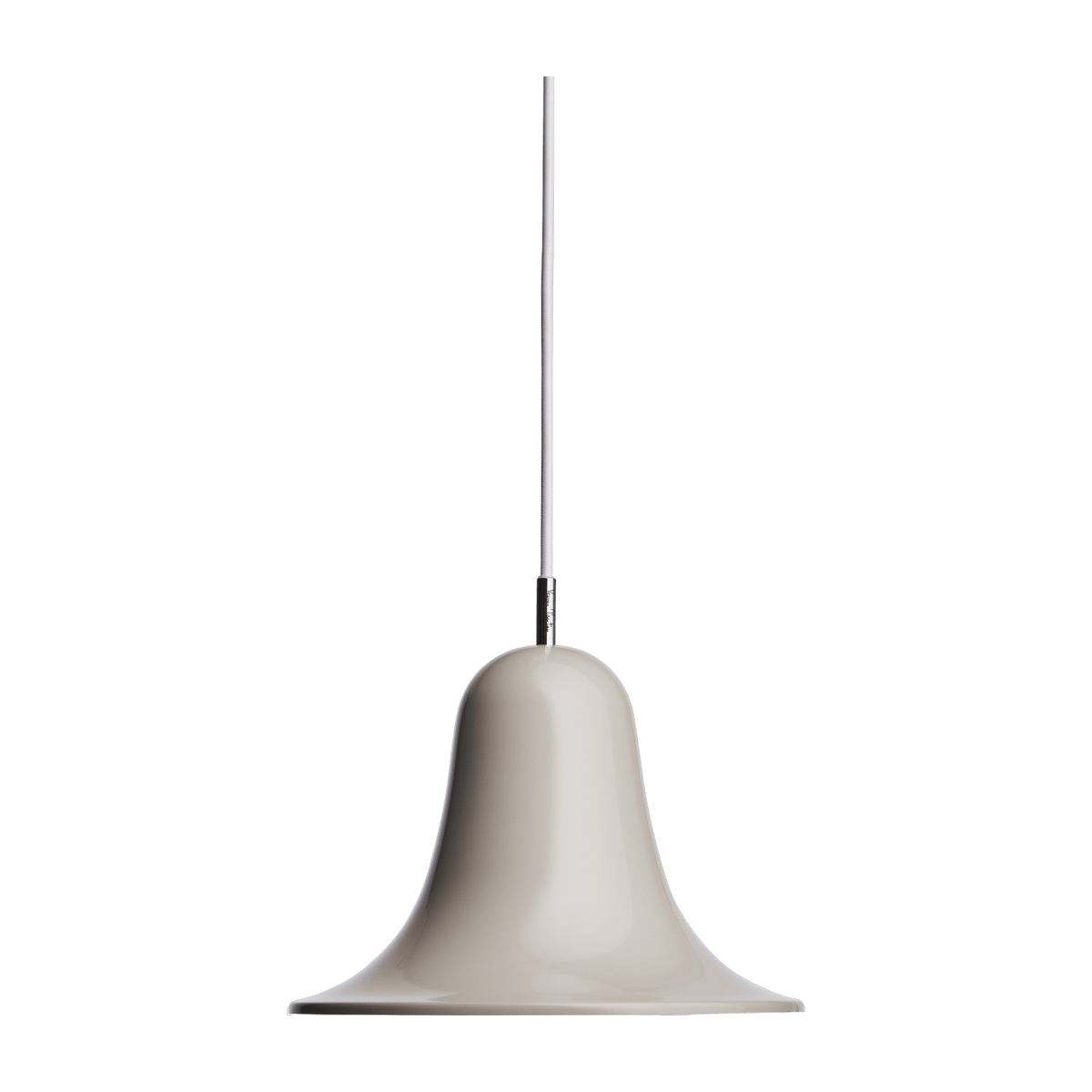 Sand gray metal suspension Pantop - Verpan - The Cool Republic