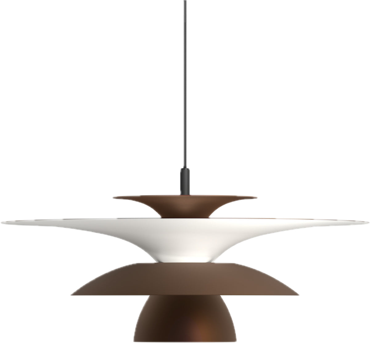 Suspension en métal marron 50cm Picasso - Belid