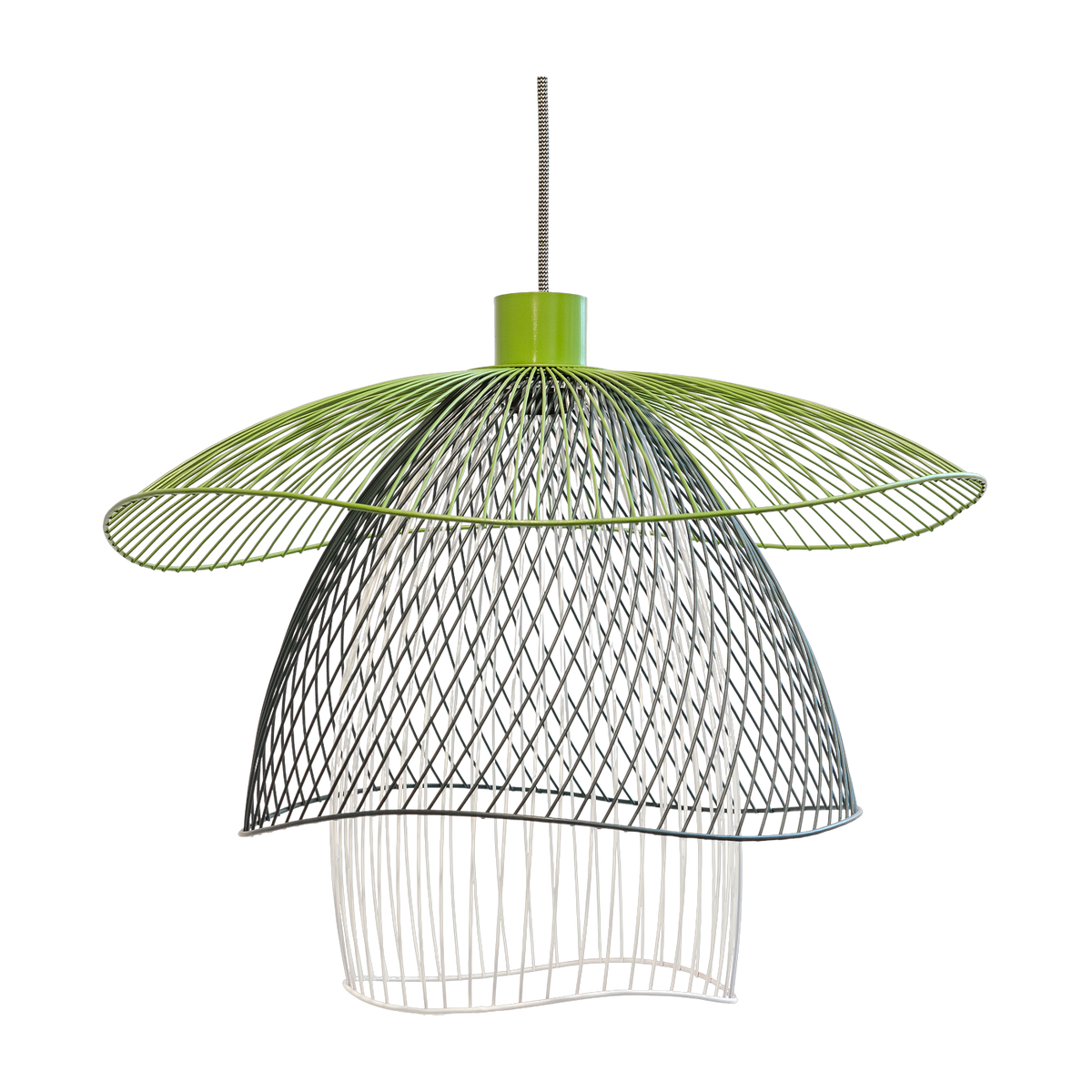 Suspension en métal multicolore S Papillon - Forestier - The Cool Republic
