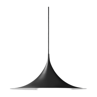 Suspension en métal noir 47 cm Semi - Gubi - The Cool Republic
