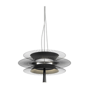 Suspension en métal noir 68 cm GRAVITY - Forestier - The Cool Republic