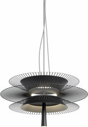 Suspension en métal noir 68 cm GRAVITY - Forestier - The Cool Republic