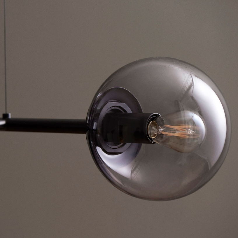 Suspension en métal noir Orb - Bolia - The Cool Republic