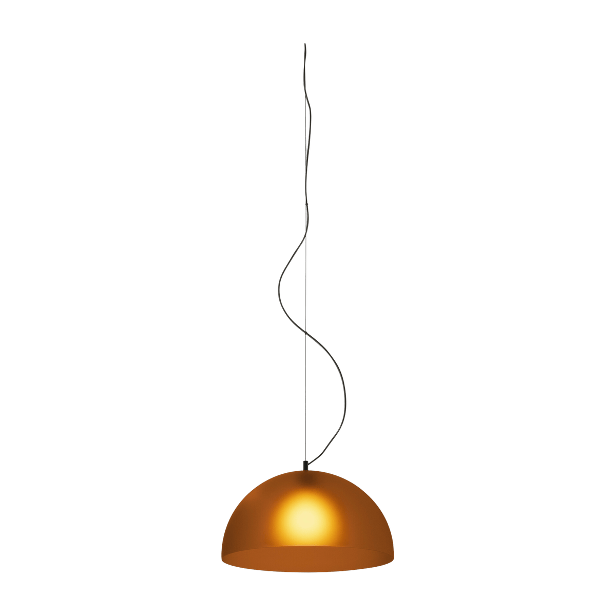 Suspension en métal orange 45 cm Bubbles - Martinelli Luce - The Cool Republic