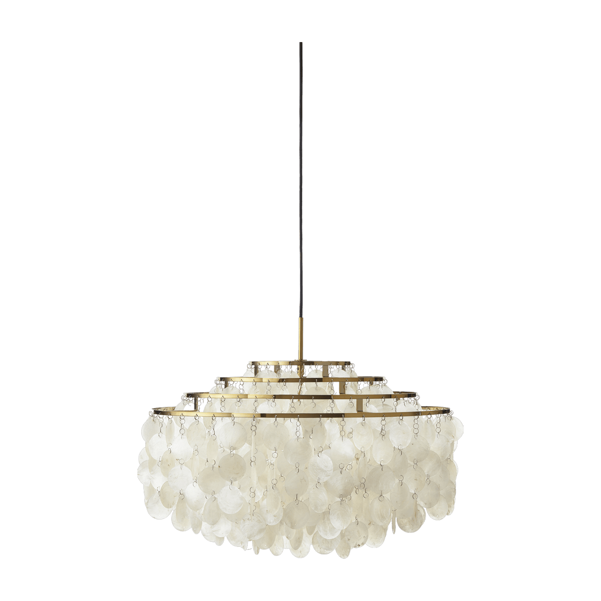 Brass plated metal suspension Fun 10DM - Verpan - The Cool Republic