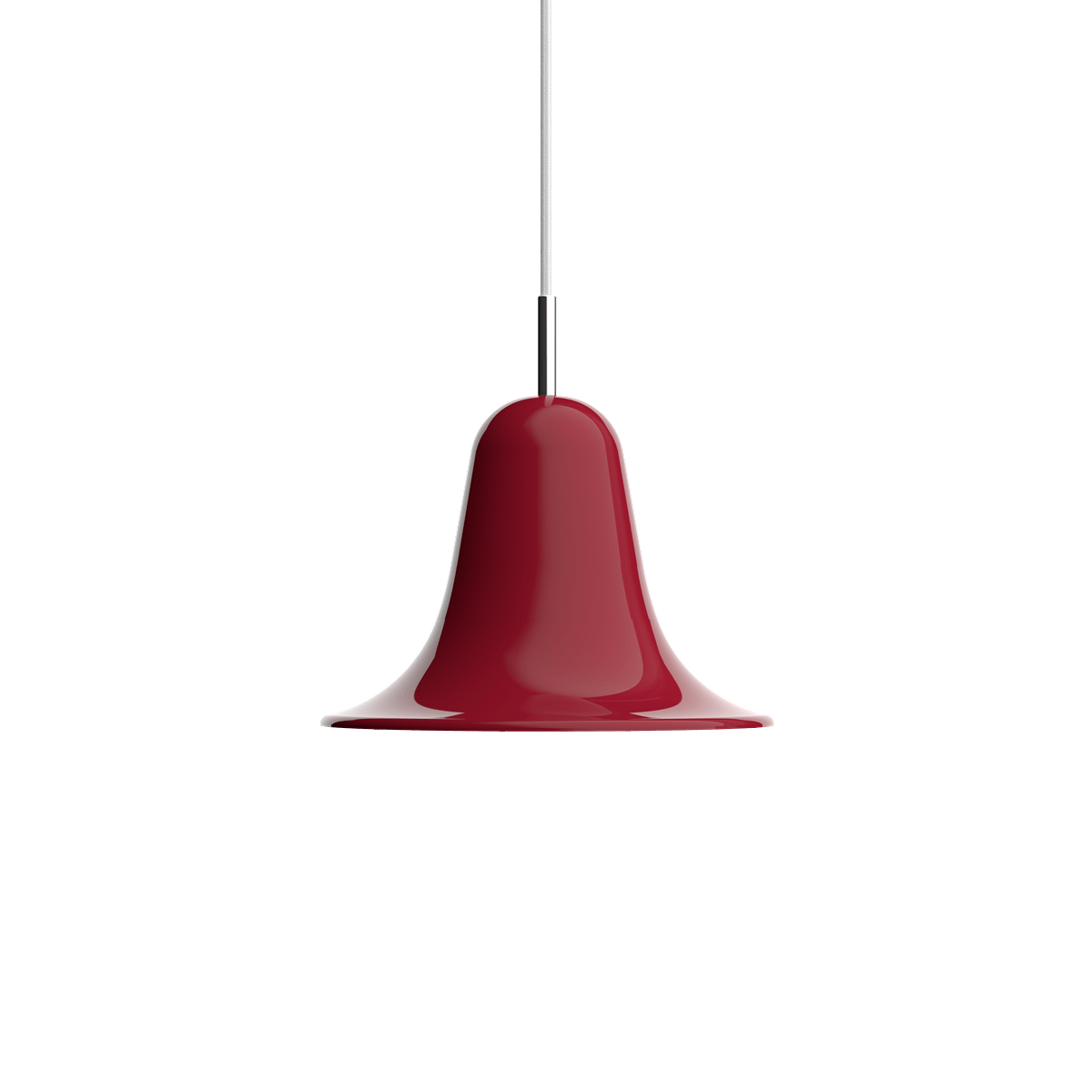 Suspension en métal rouge cerise 23cm Pantop - Verpan - The Cool Republic