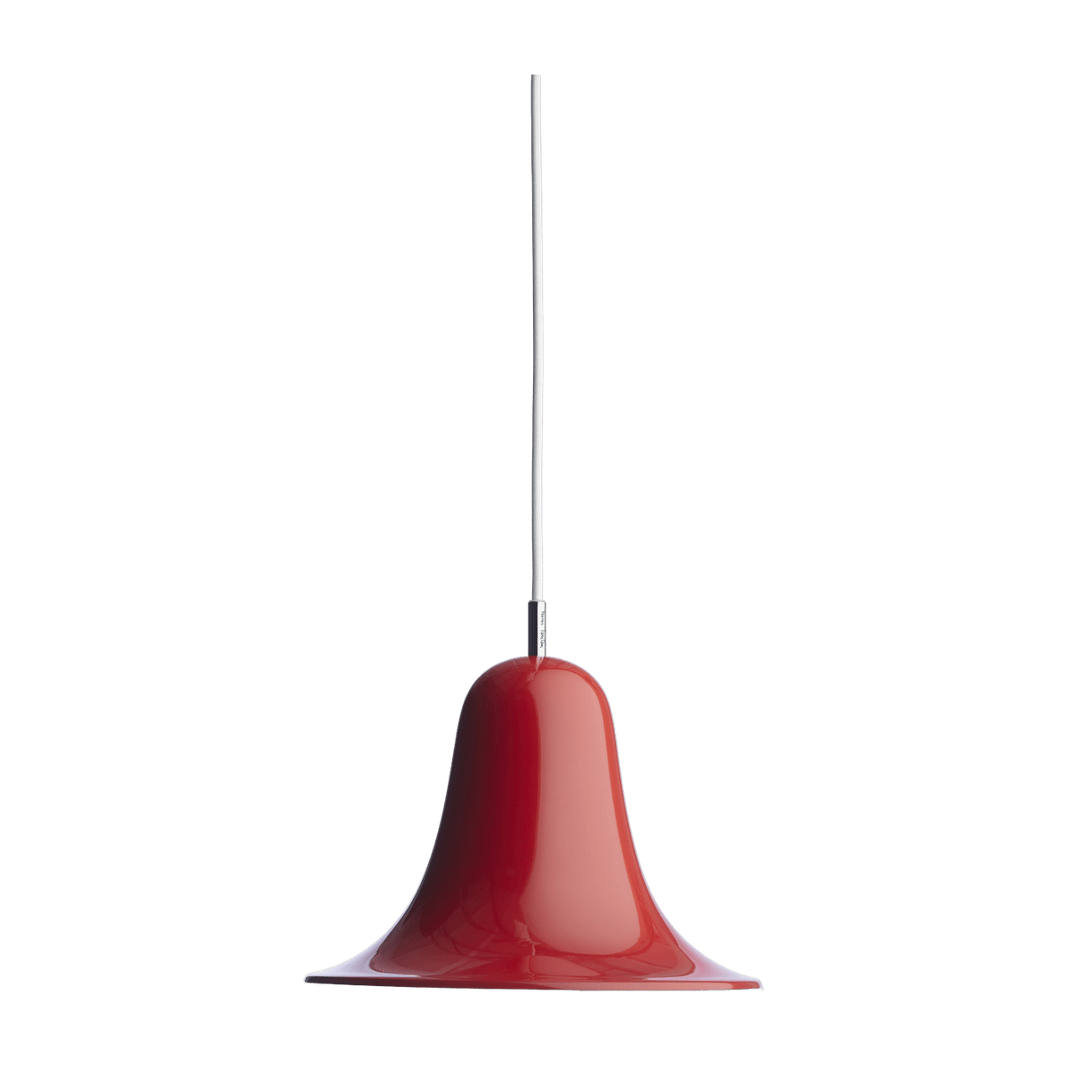 Red metal suspension Pantop - Verpan - The Cool Republic