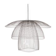 Suspension en métal taupe L Papillon - Forestier - The Cool Republic
