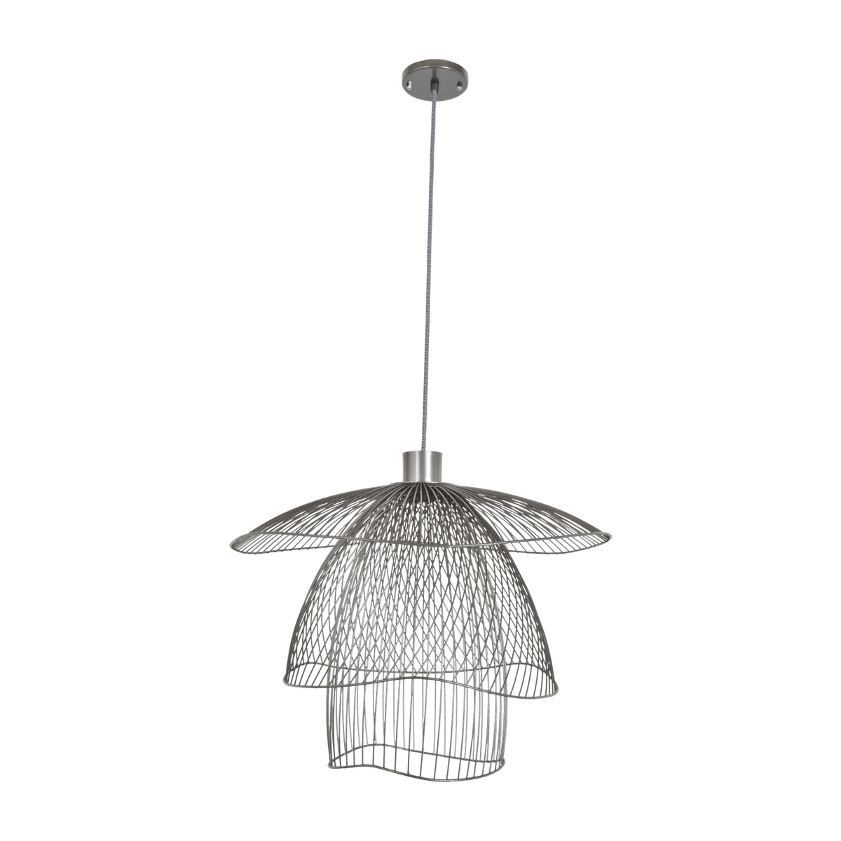 Suspension en métal taupe S Papillon - Forestier - The Cool Republic