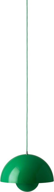 Suspension en métal vert Flowerpot VP7 - &tradition - The Cool Republic