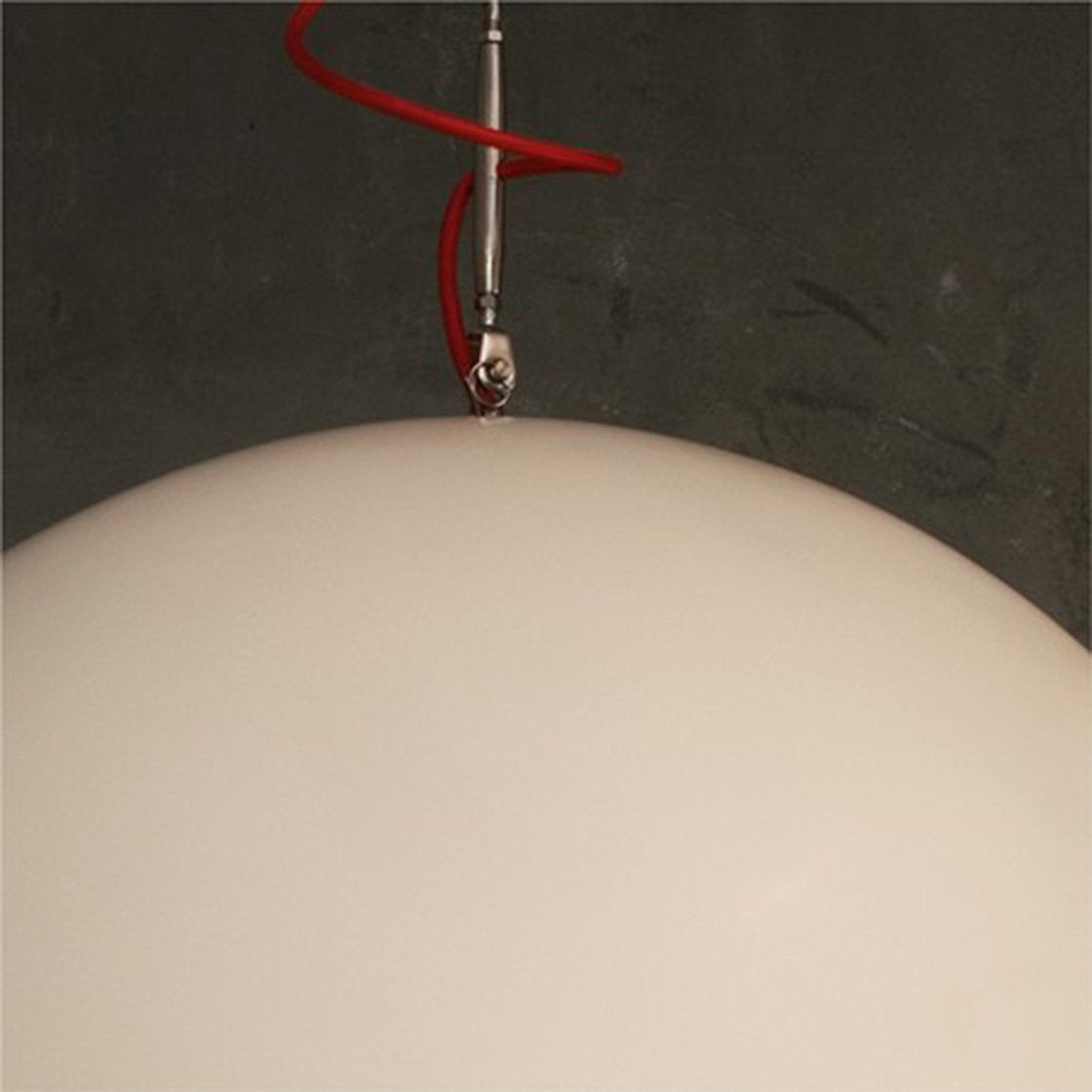 Suspension en nébulite grise et blanche Mezza Luna 1 - In-es.artdesign - The Cool Republic
