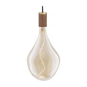 Suspension en noyer Knuckle et ampoule LED Voronoi III - tala - The Cool Republic