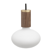 Suspension en noyer Knuckle et ampoule Oval - tala - The Cool Republic