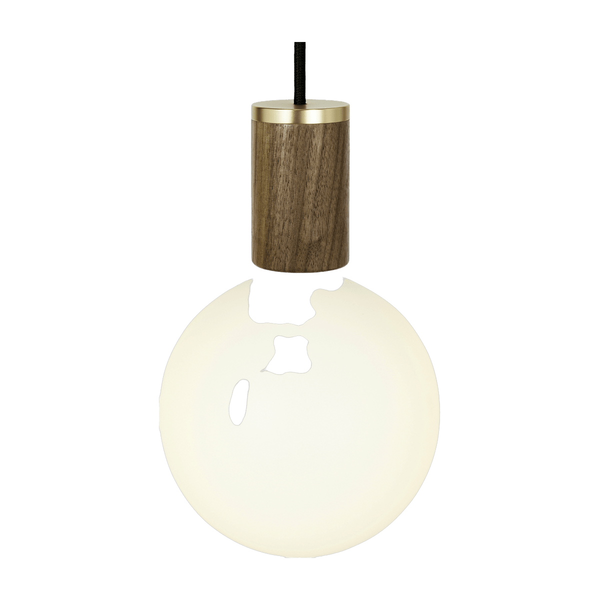 Suspension en noyer Knuckle et ampoule Sphere IV - Tala - The Cool Republic