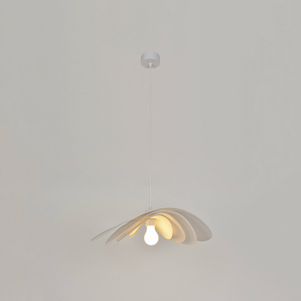 Paper hanging Murano White Market Set Selenitis D56Cm. - Market Set - The Cool Republic