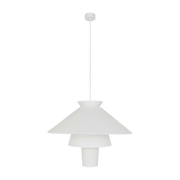 Suspension en papier murano blanche 78 cm Ruche - Market set - The Cool Republic