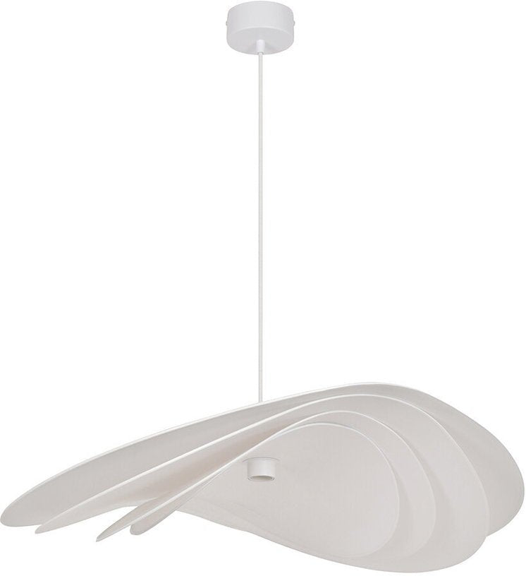 Suspension en papier murano blanche 78 cm Selenitis - Market set - The Cool Republic