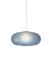 Suspension en plastique recyclé bleu givrée 50cm Teresa Frozen - Kartell - The Cool Republic