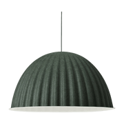 Suspension en plastique recyclé vert 82 cm Under the bell - Muuto - The Cool Republic